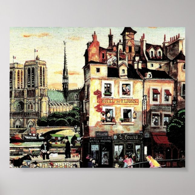 Póster Cidade antiga (Frente)