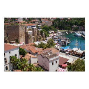 Póster Cidade antiga de Kaleici, Antalya