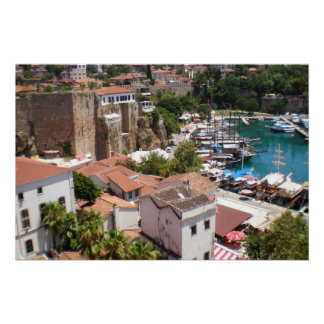 Póster Cidade antiga de Kaleici, Antalya