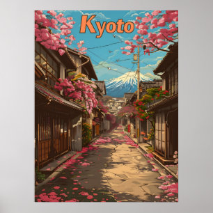 Poster Cidade antiga de Quioto