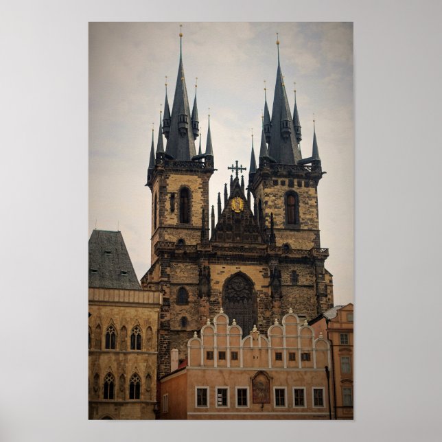 Poster Cidade Antiga Praga (Frente)