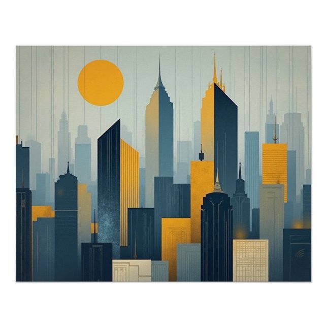 Póster Cidade ao Sol (Frente)