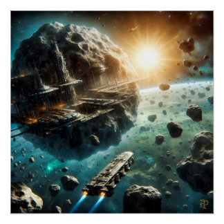 Póster Cidade Asteroide