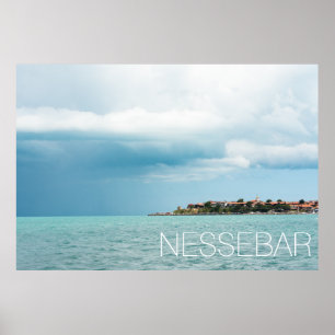 Póster Cidade búlgara Nessebar