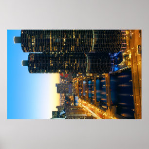 Poster Cidade Chicago do porto