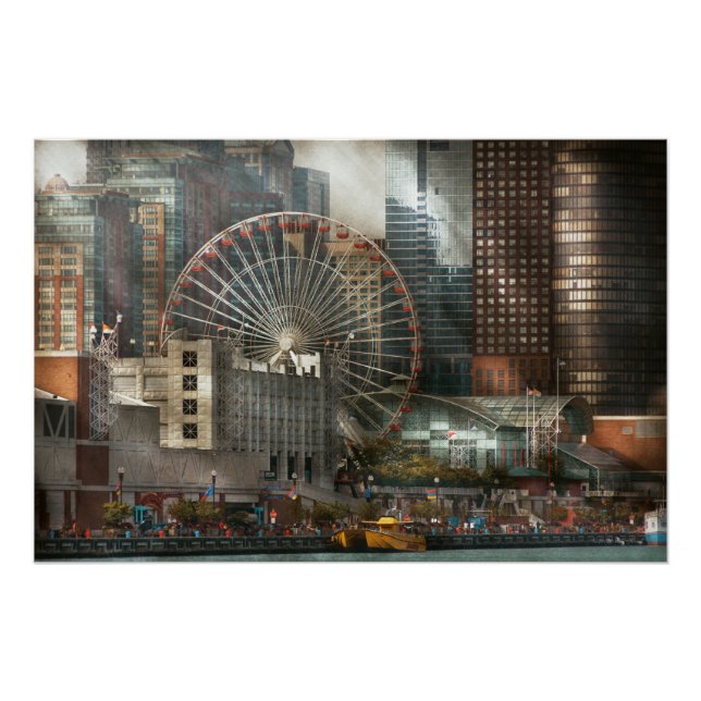 Póster Cidade - Chicago, IL - Pier Pressure (Frente)