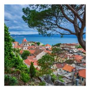 Póster Cidade croata de Omis