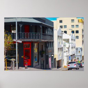 Poster Cidade da África do Sul da Cidade do Cabo