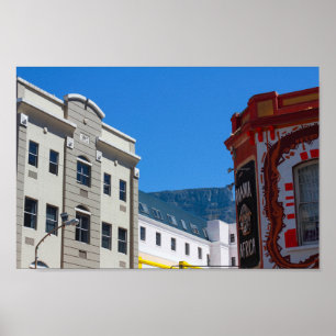 Poster Cidade da África do Sul da Cidade do Cabo