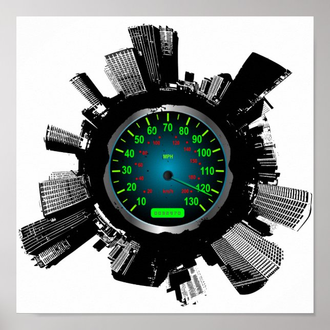 Poster Cidade da Velocidade 2 (Frente)