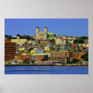 Póster Cidade Das Cores