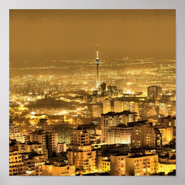 Póster Cidade das Luzes (Frente)