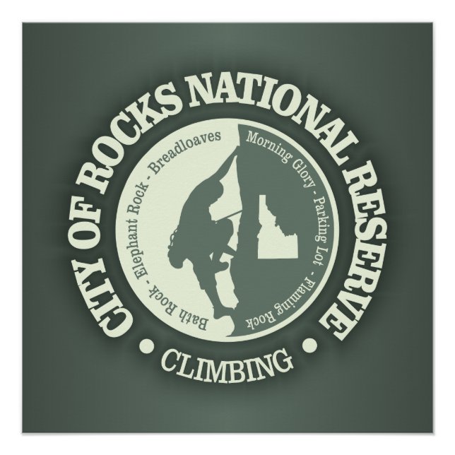 Póster Cidade das Rochas (CLB) (Frente)