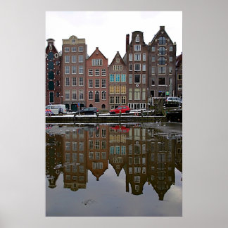 Póster cidade de Amsterdã