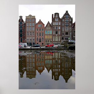 Póster Cidade de Amsterdão