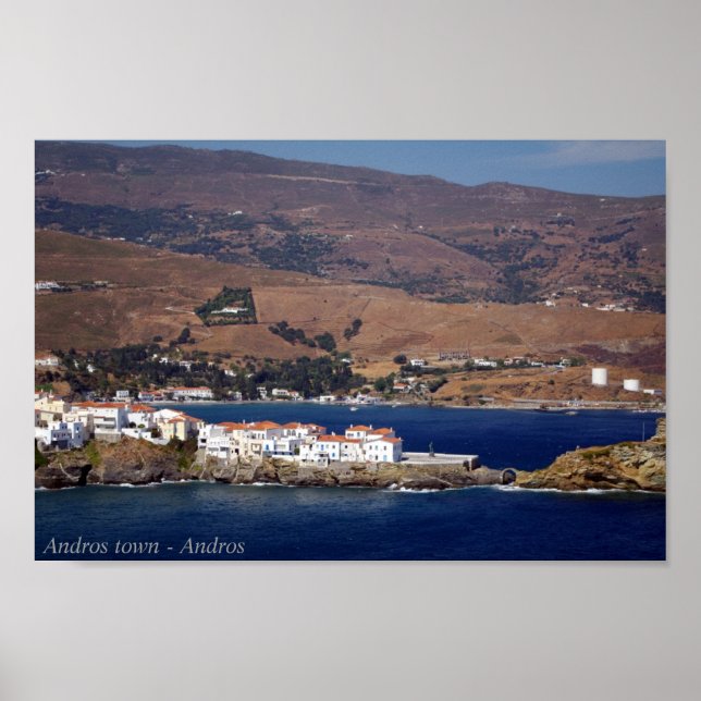 Poster Cidade de Andros - Andros (Frente)