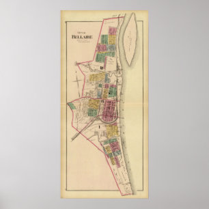 Poster Cidade de Bellaire, Ohio
