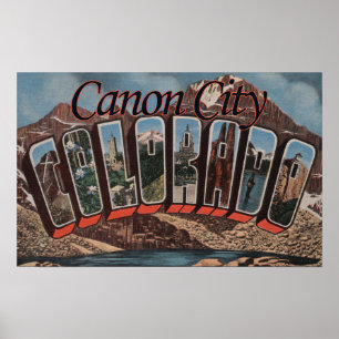 Póster Cidade de Canon, Colorado - grandes cenas da letra