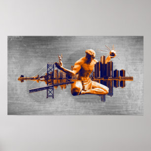 Poster Cidade de Detroit