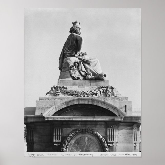 Póster Cidade de Estrasburgo (Frente)