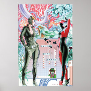 Póster Cidade de Gotham Sirens Cv10