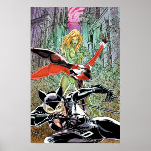 Poster Cidade de Gotham Sirens Cv11