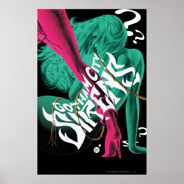 Póster Cidade de Gotham Sirens Cv3 r2 (Frente)