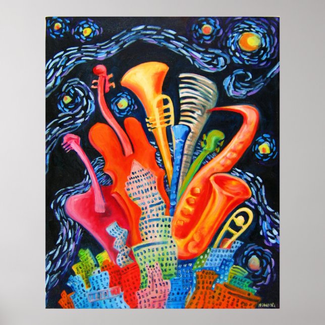 PÓSTER CIDADE DE JAZZ (Frente)