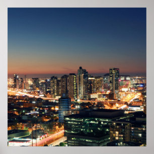 Póster Cidade de Melbourne