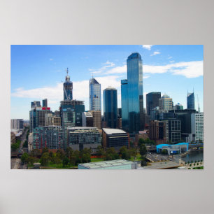 Poster Cidade de Melbourne