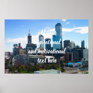 Poster Cidade de Melbourne