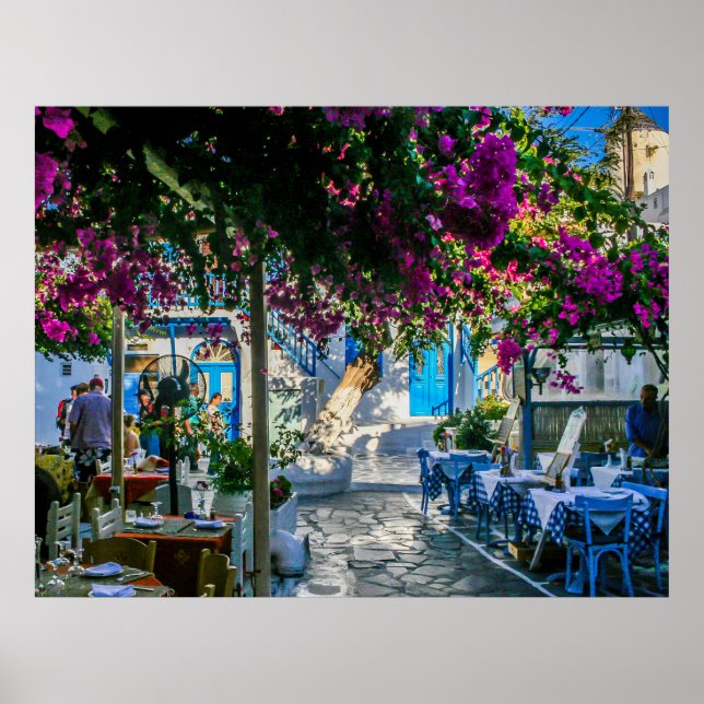 Poster Cidade de Mykonos (Frente)