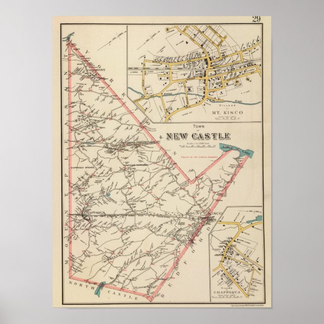Poster Cidade de New Castle (Frente)