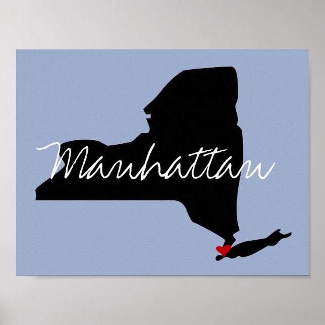 Póster Cidade de Nova Iorque (Frente)