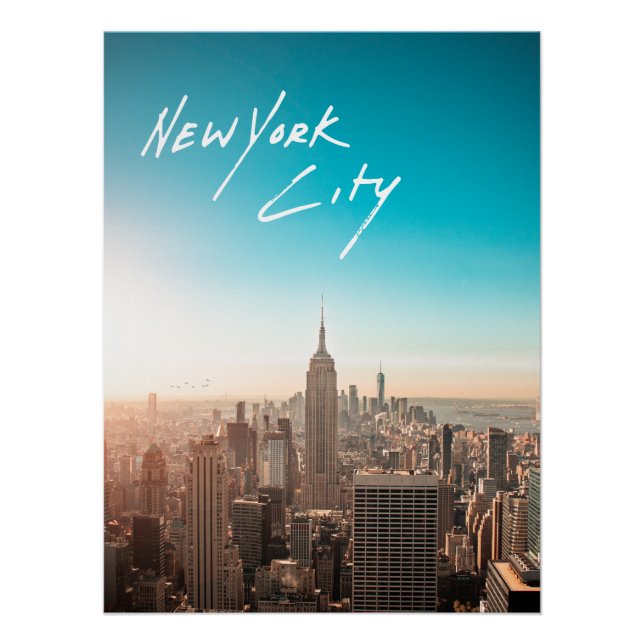 Póster Cidade de Nova York (Frente)