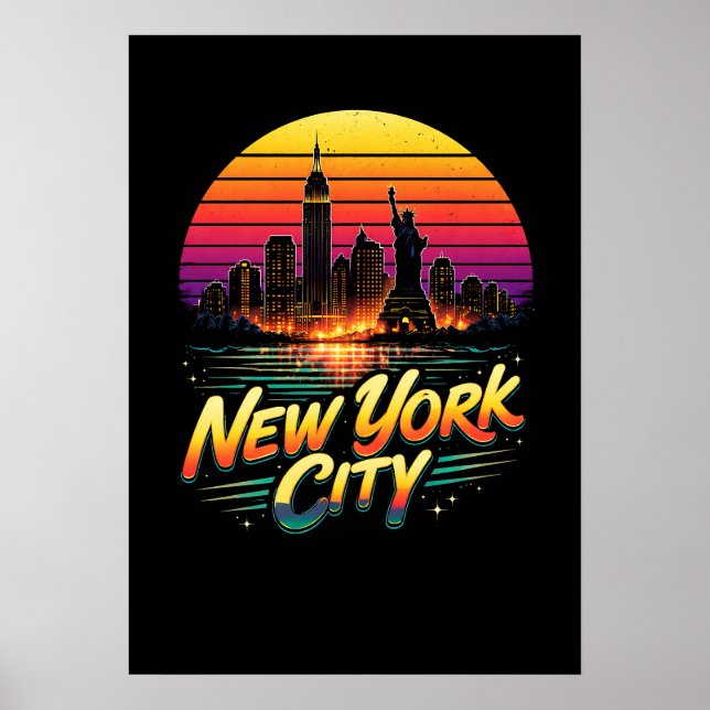 Poster Cidade de Nova York (Frente)