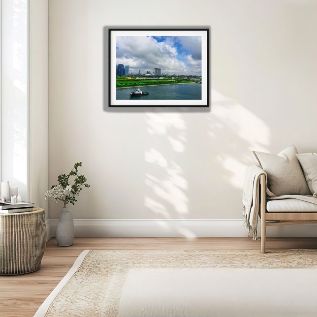 Poster Cidade de Singapura Linha Skyline Marina Bay Sands (Criador carregado)