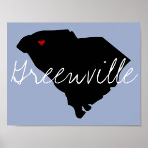 Poster Cidade de South Carolina