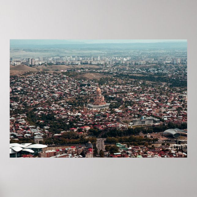 Poster Cidade de Tbilisi (Frente)