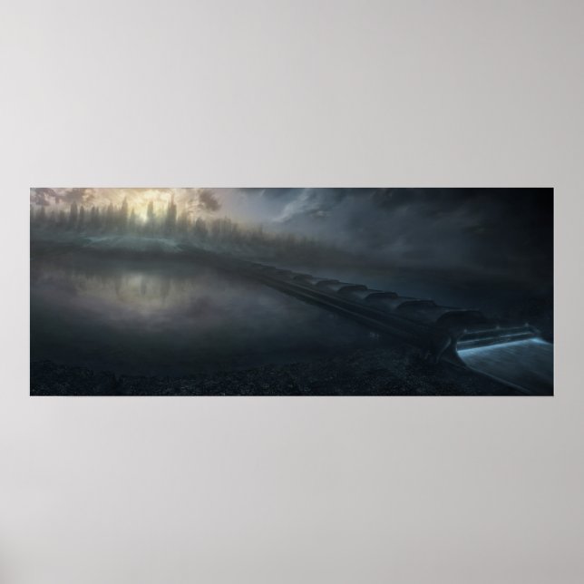 Póster cidade de terrapin (Frente)