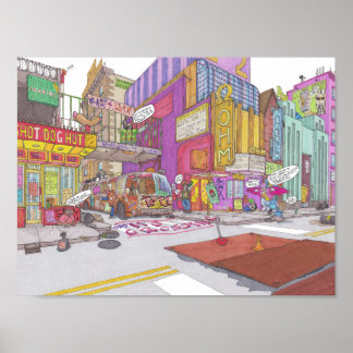 Poster Cidade de Voltz 2025 desenho número 1: Ohm