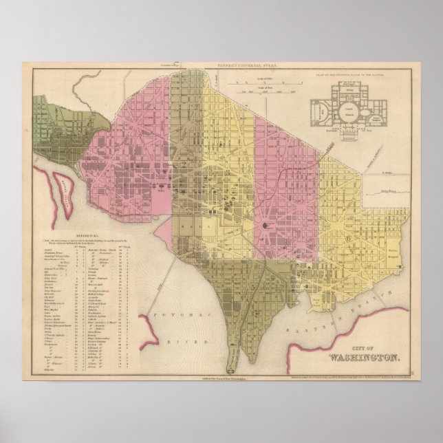 Poster Cidade de Washington 2 (Frente)