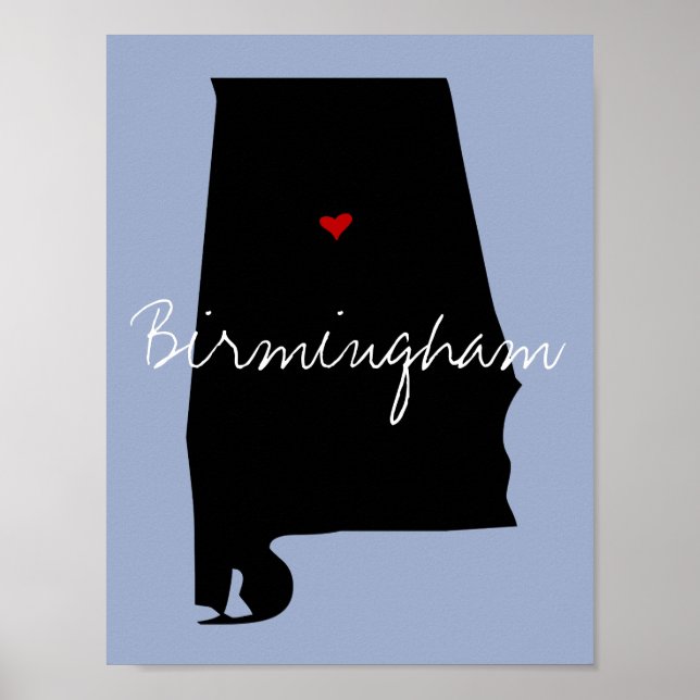 Póster Cidade do Alabama (Frente)