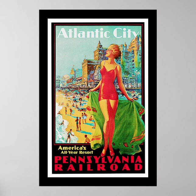 Póster Cidade do Atlântico (Frente)