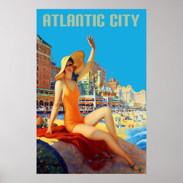 Poster Cidade do Atlântico (Frente)