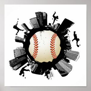 Poster Cidade do basebol