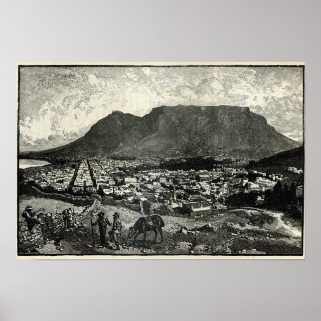 Póster Cidade do Cabo (Frente)