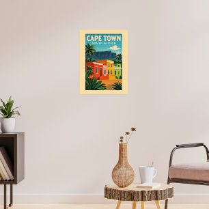 Poster Cidade do Cabo, África do Sul