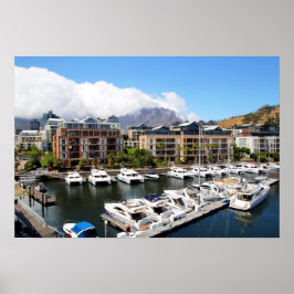 Póster Cidade do Cabo, Porto da África do Sul