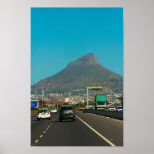 Poster Cidade do Cabo Vista da Cidade ZA África do Sul